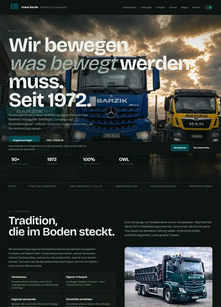 fb-erdbau — Erd- & Tiefbau · Bielefeld