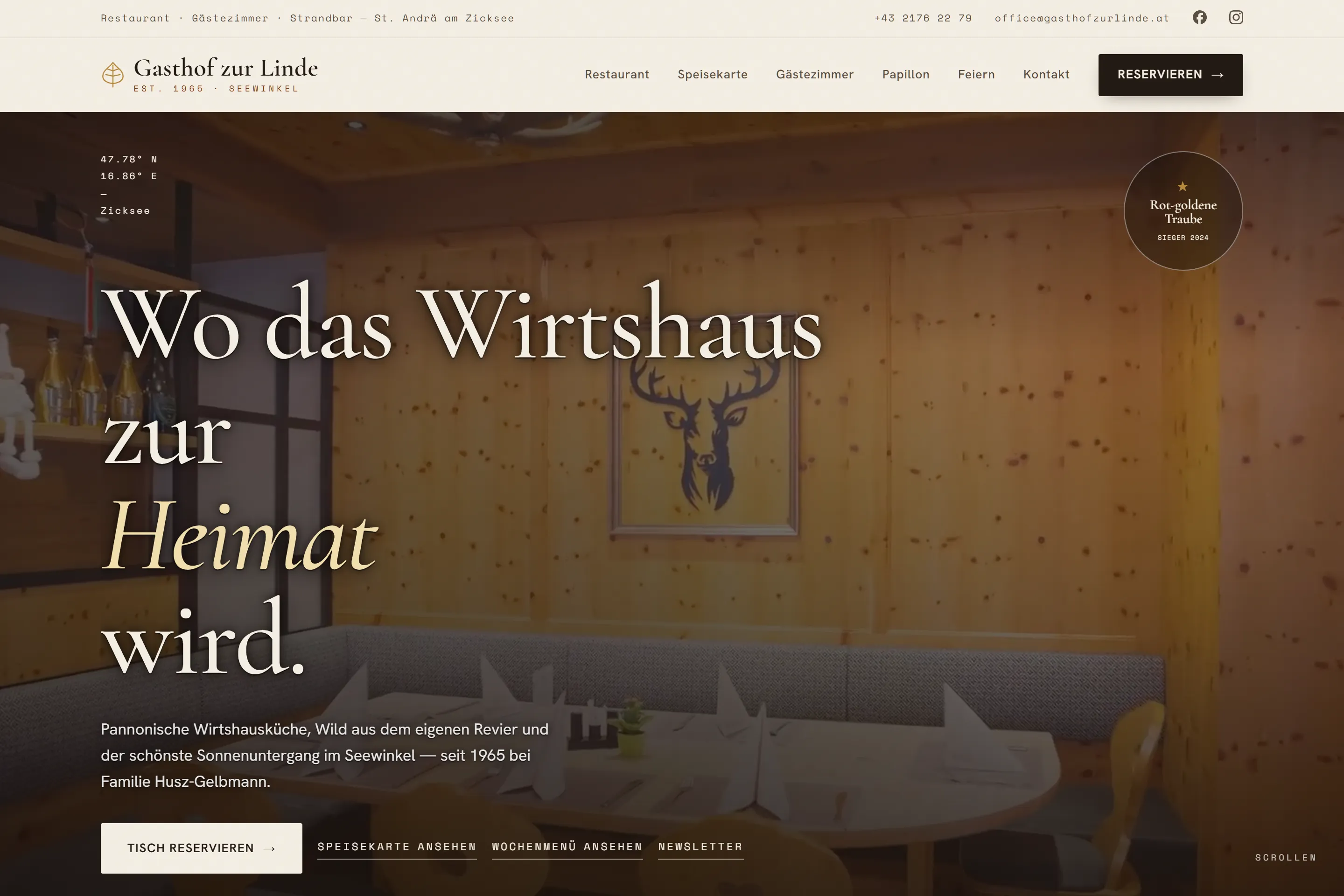 Startseite Gasthof zur Linde