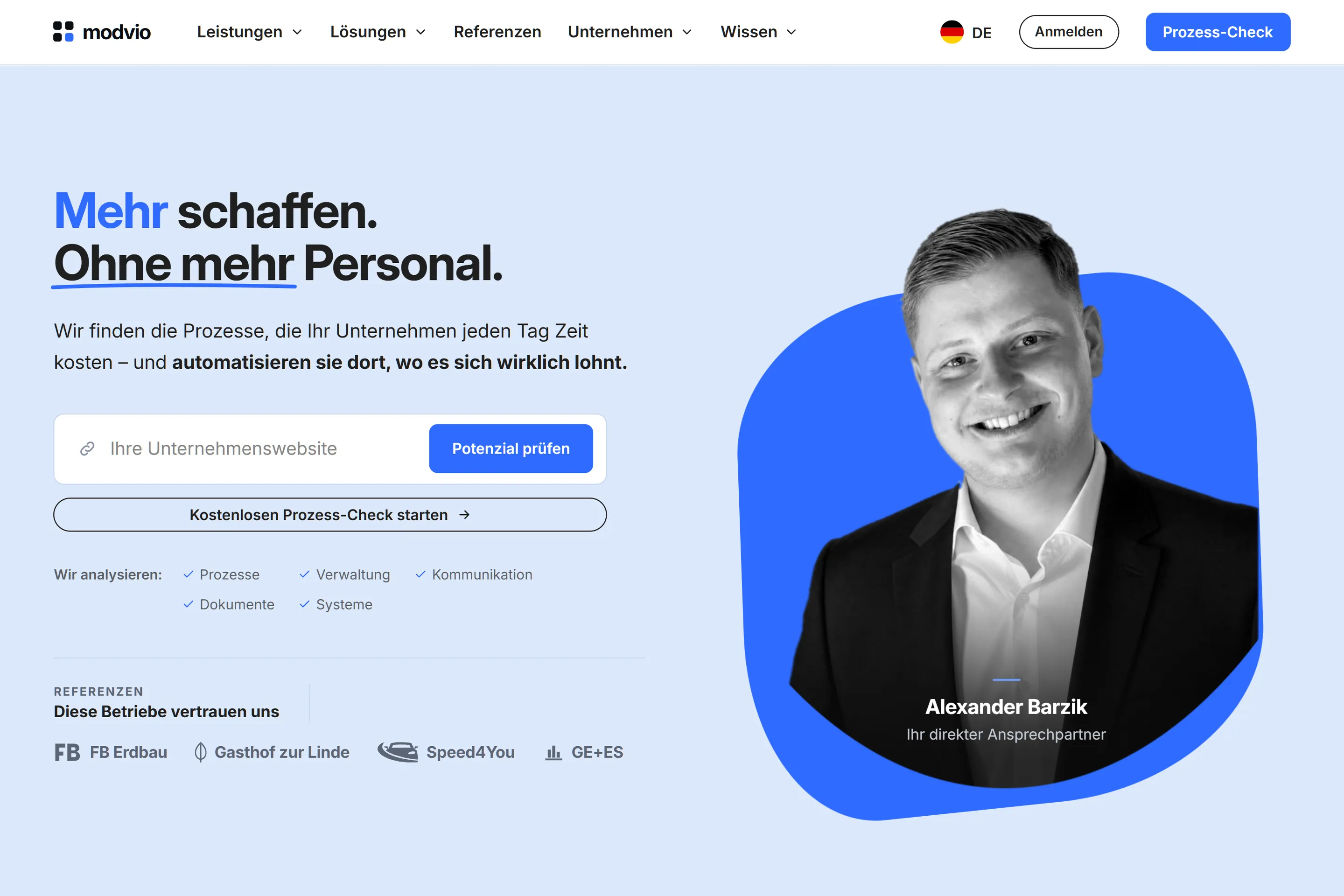 Startseite modvio